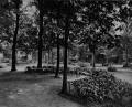 Jardin de l'avenue de la rpublique derrire la poste principale